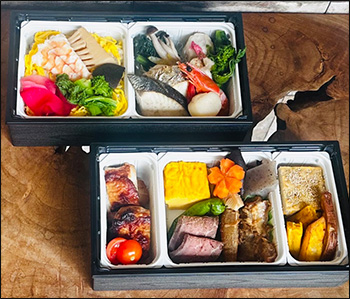 月の舟行楽弁当（和）