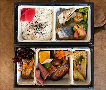 2段 月の舟幕の内弁当（和）