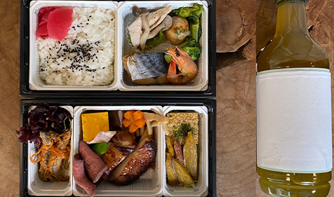 2段 月の舟幕の内弁当（和）